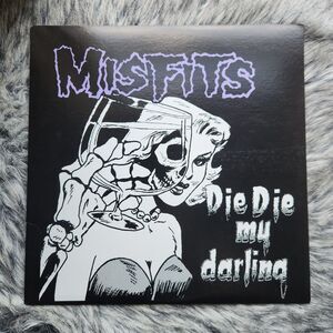 MISFITS Die Die My Darling EP ( 1994 Black/Thick Vinyl ) RARE